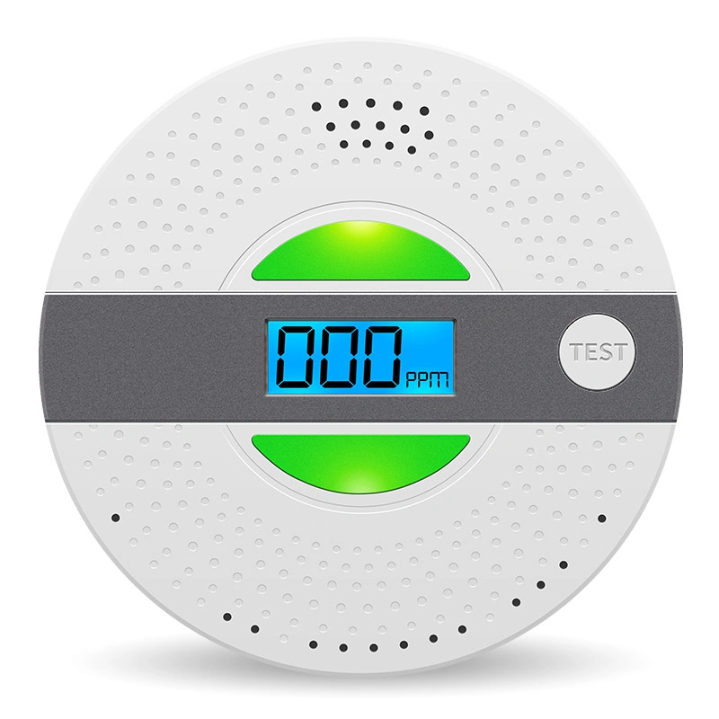 Sumring Home Security OEM En14604 Independent Fire Safety Battery Power Combination Smoke Detector and Carbon Monoxide Alarms
