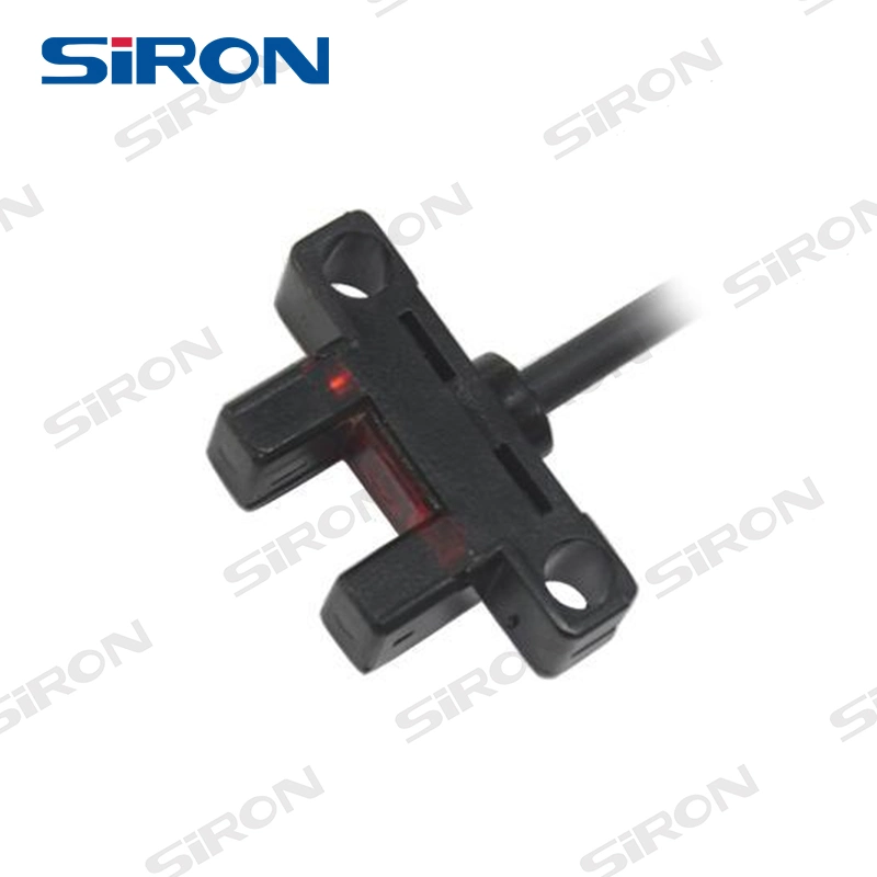 Siron K016-A1 K Type 6mm Width Slotted Optical Sensor Switch Slot Reflection Photoelectric Switch Sensor with Indicator Light