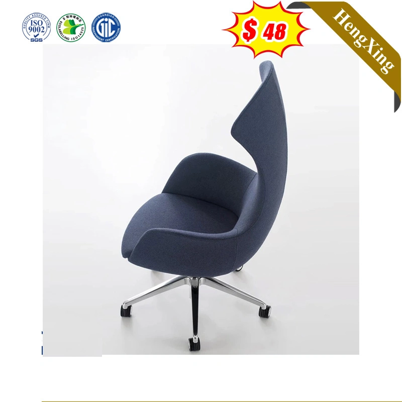 Hot Sell Modern Leisure Rocking Chairs Office Hotel Home Living Room Furniture Aluminum Fabric Leather Sofa Lounge Egg Chair