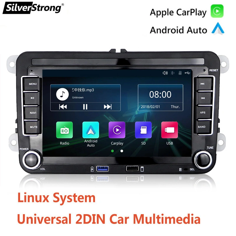 Android Auto RCD360 PRO Radio de voiture sans nom Carplay Nouvelle radio RCD330 Système Linux pour VW Golf 5 6 Jetta Mk5 Mk6 Tiguan Cc Polo Passat.