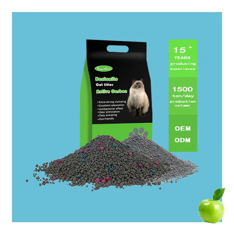 Promotional Products 2023 New Natural Bentonite Activated Carbon Cat Litter Bentonite Clay for Cat Litter