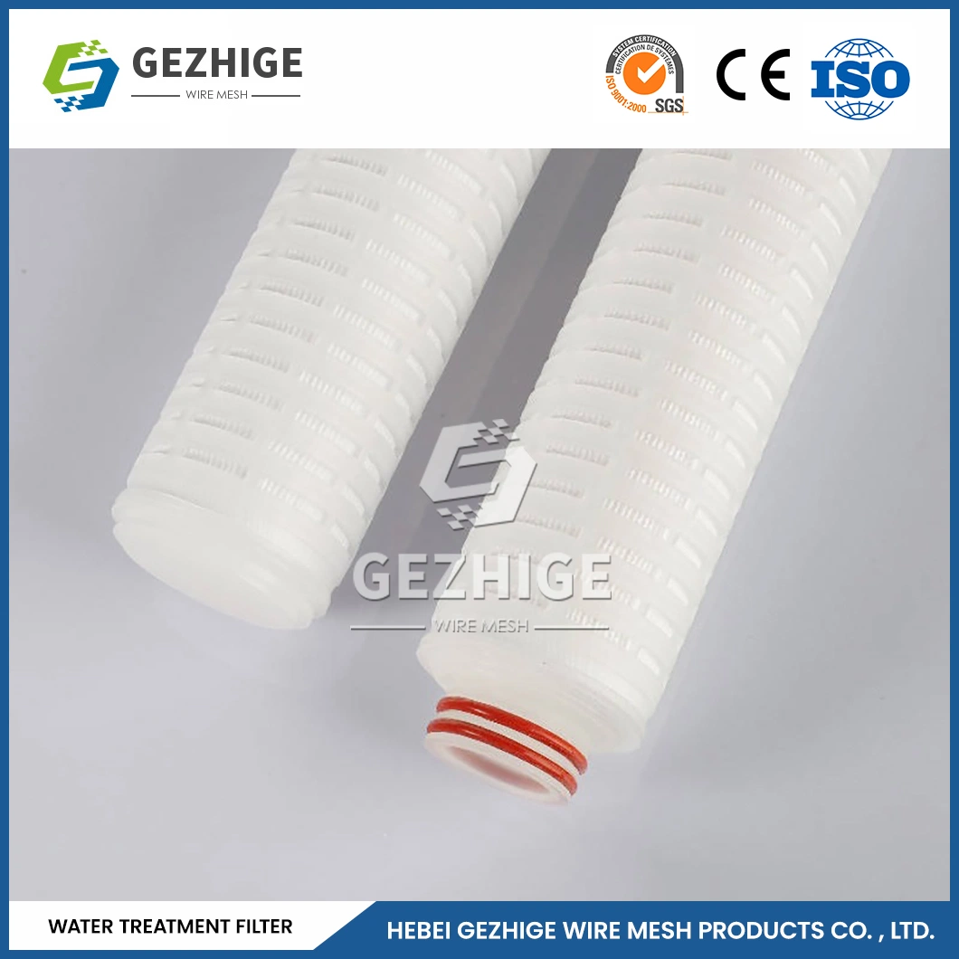 Gezhige PP tratamiento de agua cartucho Mayorista/Proveedor gravedad fácil de usar Filtros de agua de purificación China 40 temperatura de funcionamiento filtro Micron de 10" Cartuchos