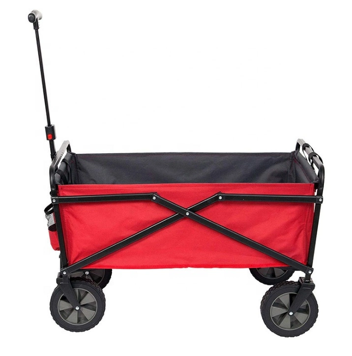 Amazon Hot Sells Folding Wagon Cart Camping Wagon Shopping Trolley
