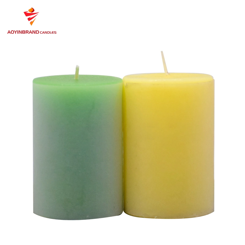 Wholesale/Supplier 5X5 Decorative White Pillar Candles for Home Decorations