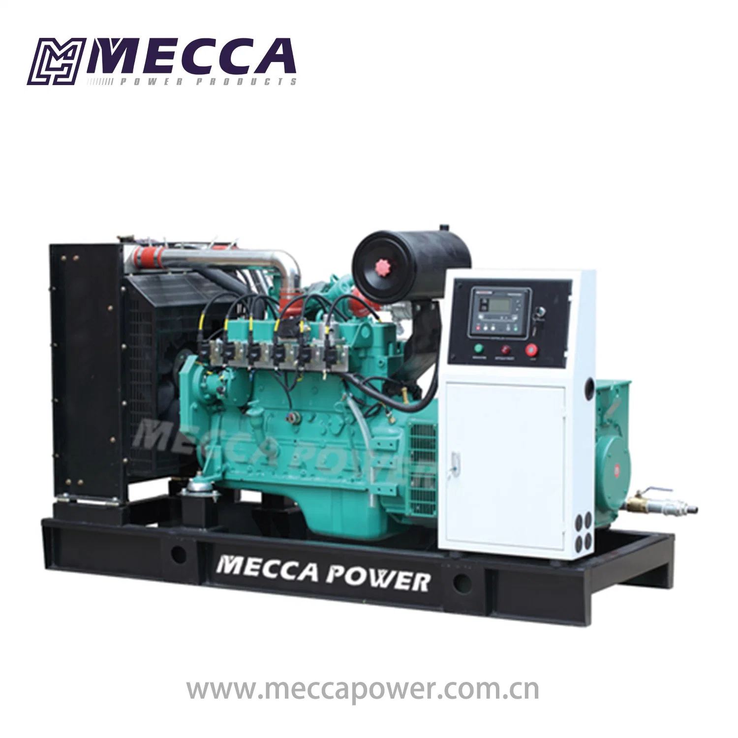 30kw 50kw 80kw 90kw 100kw Electric Biogas Gas Generator Powered by Cummins Engine