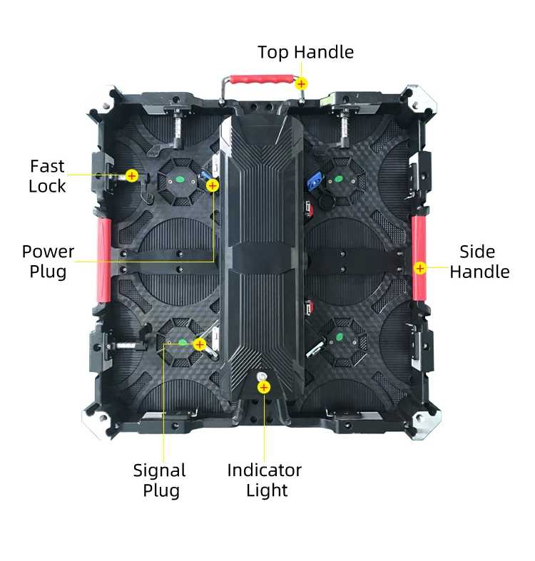 Outdoor Stage Rental LED Display Suitable for Large Area Splicing Screen Die Cast Aluminum Package Module