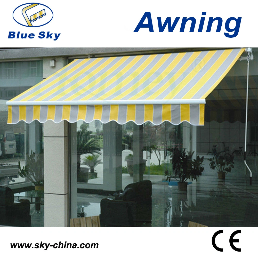 100% Anti-UV Aluminium Frame Sun Screen for Balcony Waterproof Economic Awning (B1200)