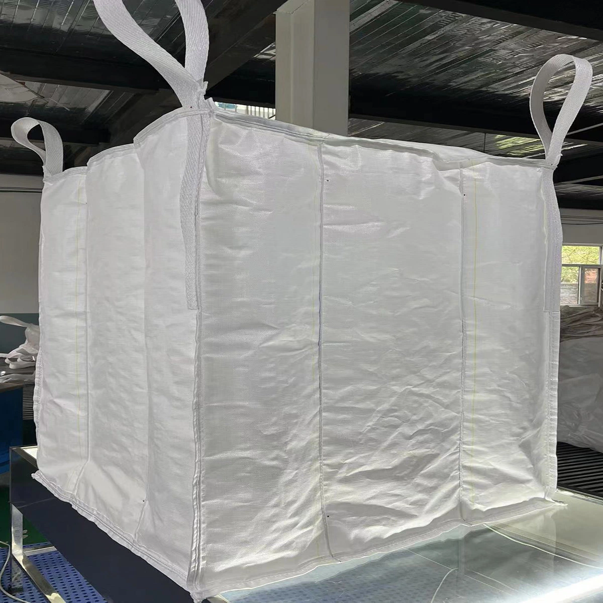 1000kgs Bulk Bag Baffle Jumbo Bag Used Super Sack Ventilated 1200kg Big Bag Competitive Price Sling 1ton FIBC Bag Packing for Starch