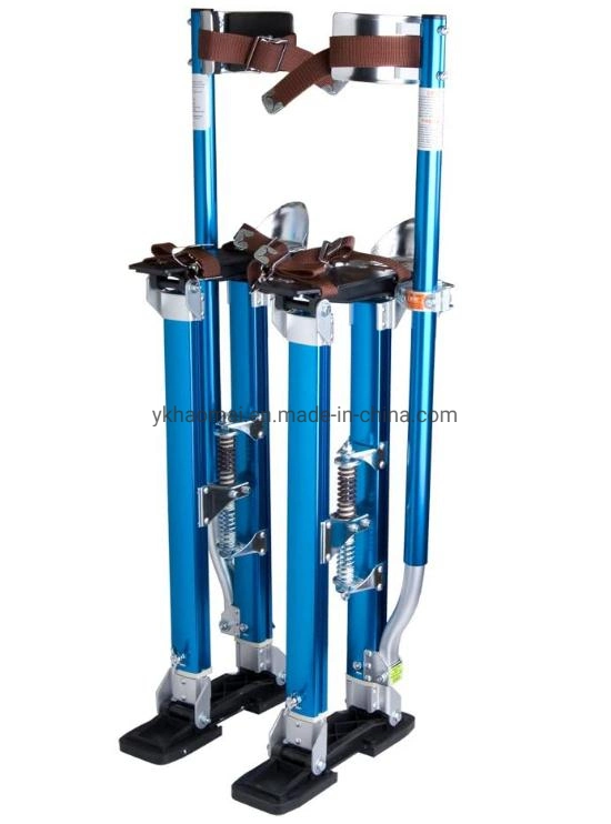 Durable Aluminum Drywall Stilts Height Adjustable 18 to 30 Inch Lifts Tool for Sheetrock Painting Plastering or Cleaning