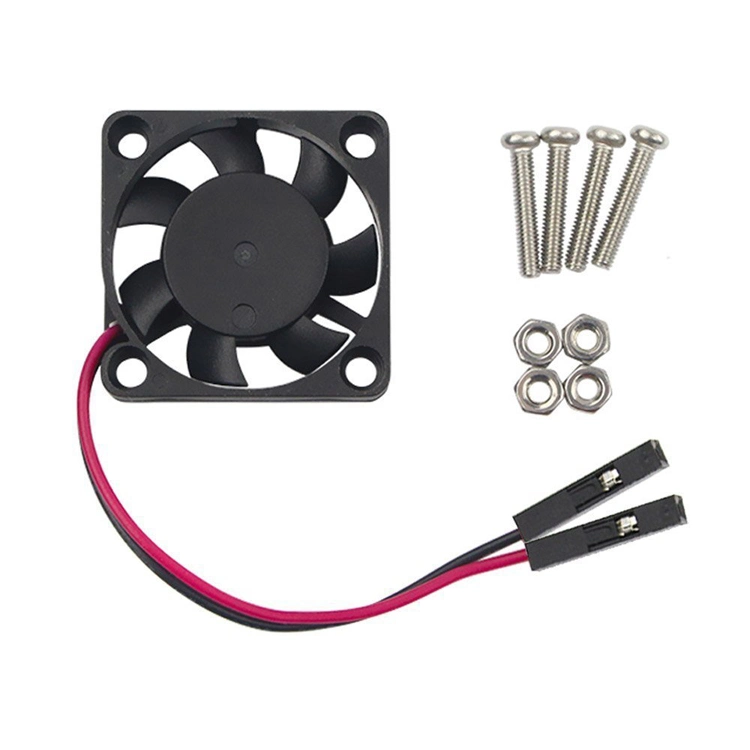 Brushless CPU 5V / 3.3V Cooling Fan with Screws for Raspberry Pi 3