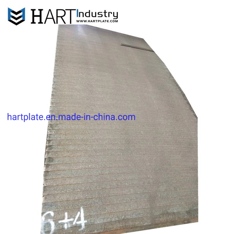 High Strength Bimetallic Wear Resistant Overlay Plate