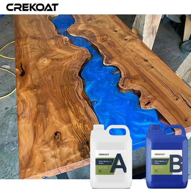 Meets FDA Standards Excellent Scratch Resistance Art Epoxy Deep Pour