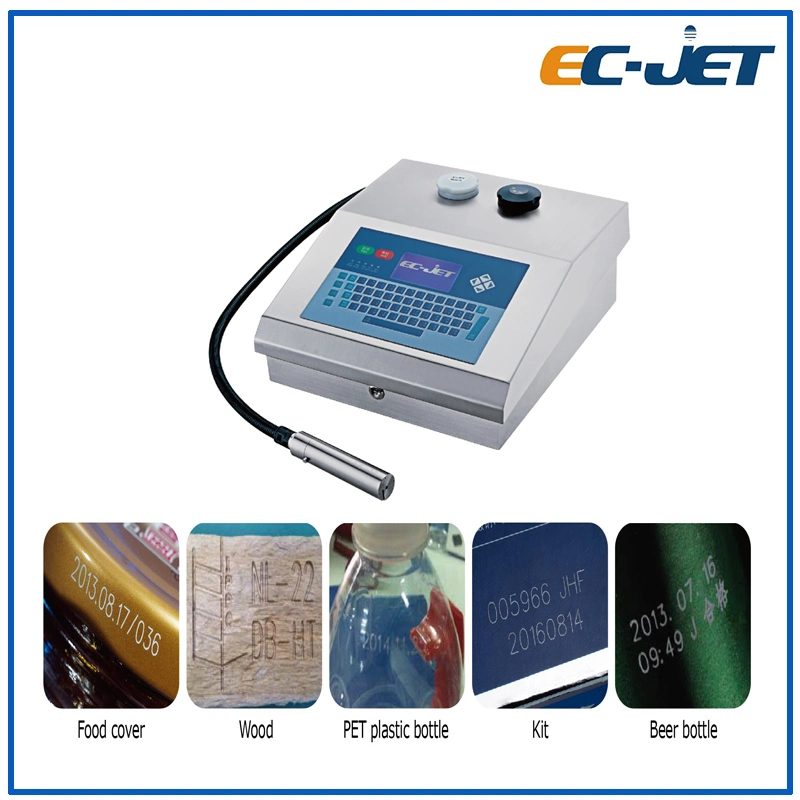 Bar Code Batch Code Expiry Date Cij Inkjet Printer (EC-JET500)