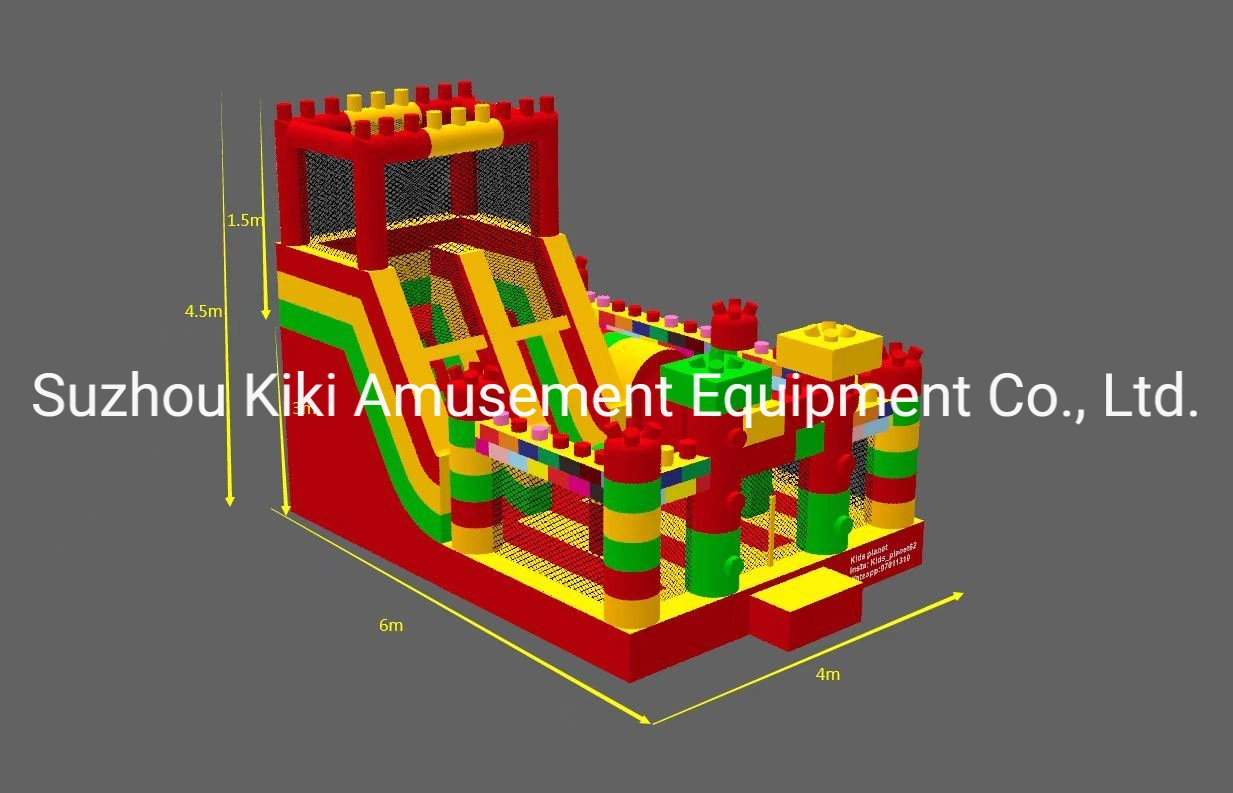 High quality/High cost performance Customized Style Water Park Equipment Inflatable Slide Bouncer Castle