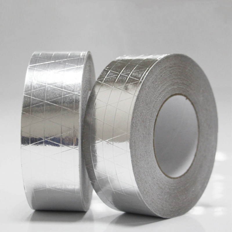 Glass Aluminum HVAC Foil Kraft Paper Aluminium Fiberglass Fireproof Scrim Fsk Tape