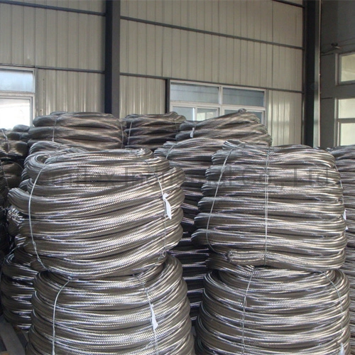 Flexible Metal Hose / Pipe with All Kinds Fittings with Wire Braided