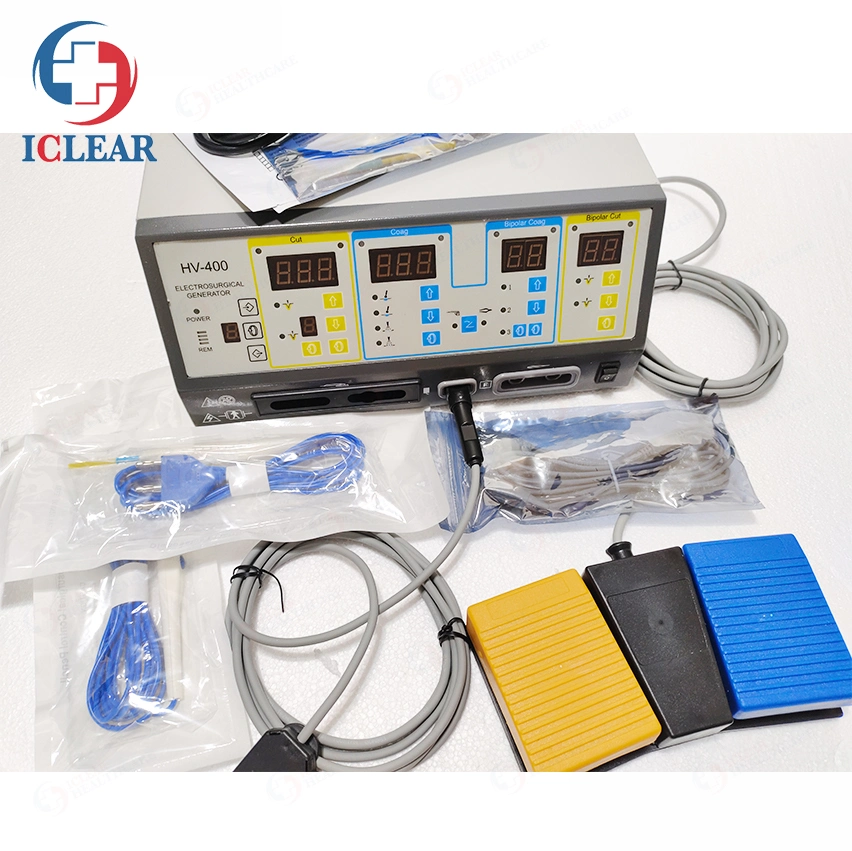 400W High-Frequency Bipolar Surgical Electrocautery Machine