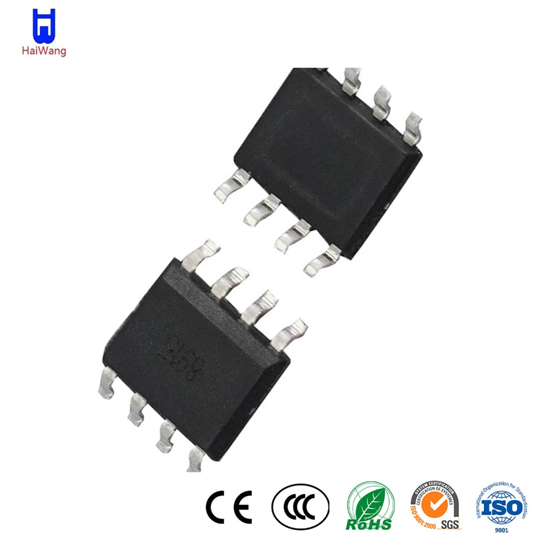 Haiwang novo e original IC circuito integrado China potência ultrabaixa Controlo PIR IC Factory SOP-8 Hr008 controlador de detecção PIR integrado Circuito