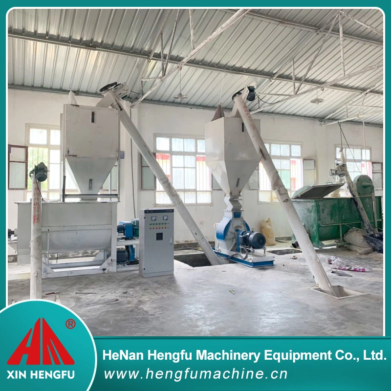 Poultry Livestock Feed Making Machine Equipment for Chicken Cow Goat Pig Food