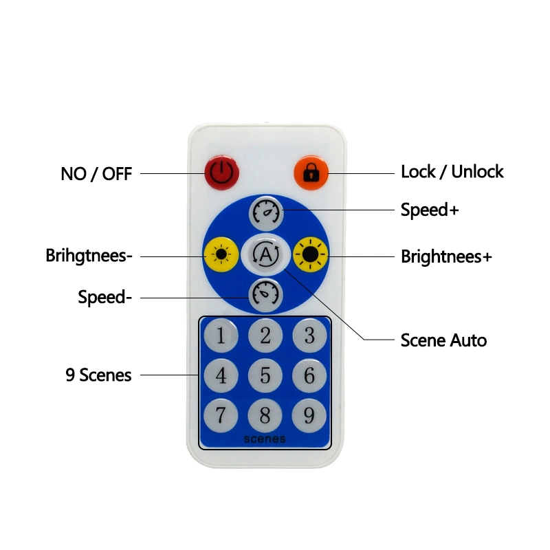 Support Cell Phone APP Remote Control Dual Output LED Pixels Strip Controller Sp601e