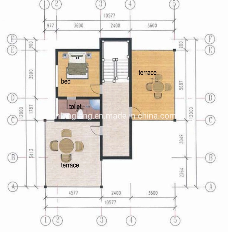 Light Steel Structure House Light Steel Villa 3-5