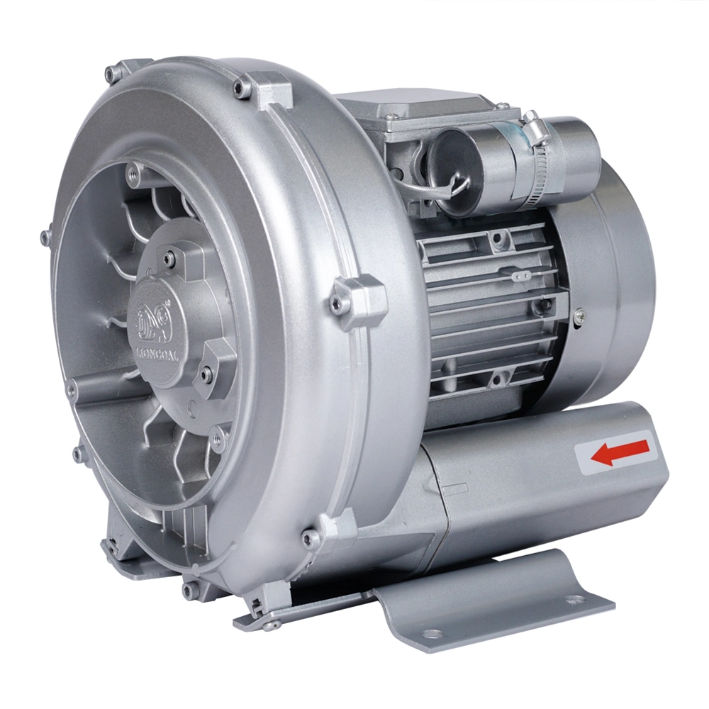 Factory Supply 0.5HP Single Stage Turbine Compressor High Pressure Electric Aeration Mini Ring Blower