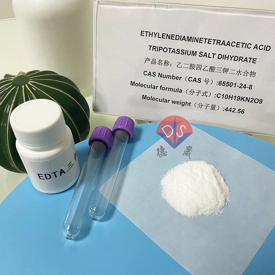 EDTA K3 Chemical Formula C10h19kn2o9 Is Used for Vacuum Blood Collection