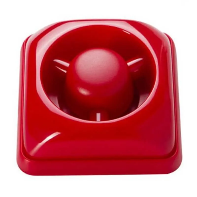 ABS Material Fire Alarm Firefighting Mini Strobe Siren