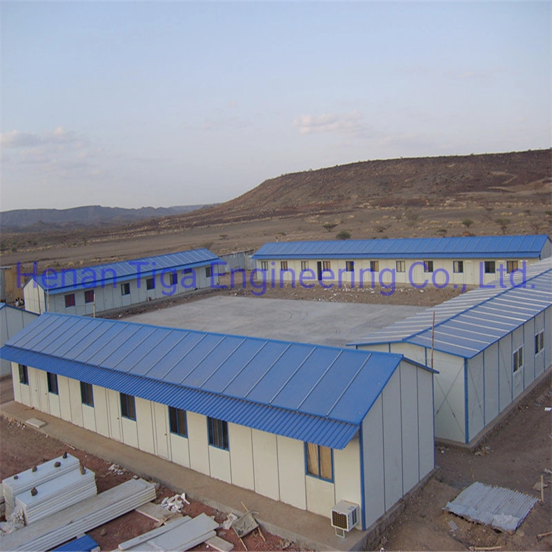 Indonesia Construction Project Modular Prefabricated Knock Down Building Material Light Steel Structure Demountable Camp