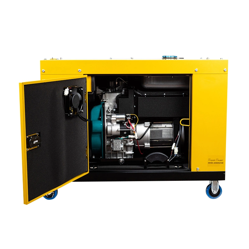 Cheap Price Single Phase Silent Electric Diesel Power Generator Genset for Home