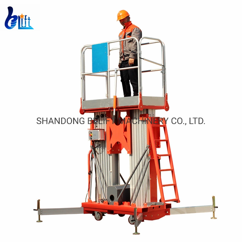 Hydraulic Lift Aerial Work Platform Window Cleaning Equipment