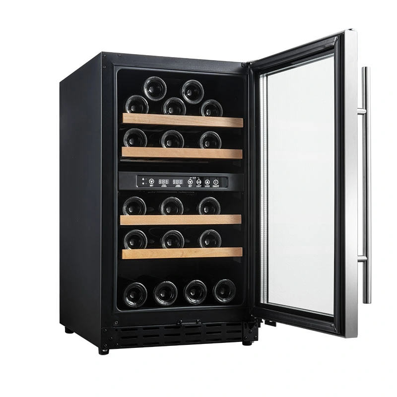 China Manufacturer 30 Bottles Compressor Automatic Defrost Wine Cooler