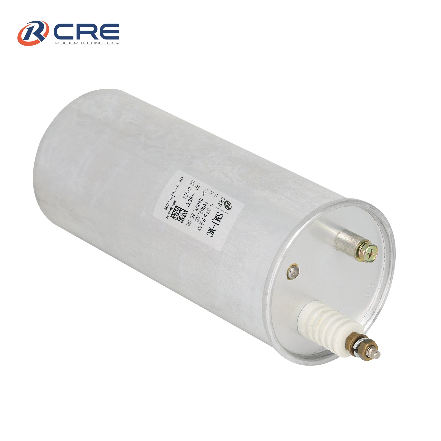 Oil Type Snubber Capacitor with Cylindrical Aluminium Case