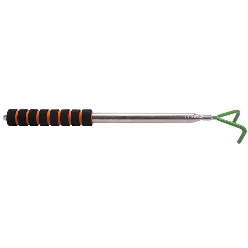 Disc Golf Retriever Grabber Extra Long 10 Feet Portable Telescoping Pole with Durable Hook