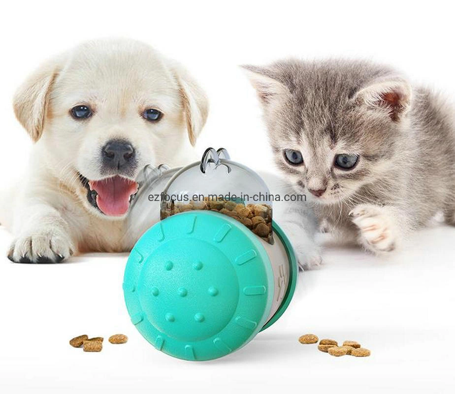 Pet Chew Toy Tumbler Puzzle Slow Feeder Leakage Ball Food Dispenser Wbb12793