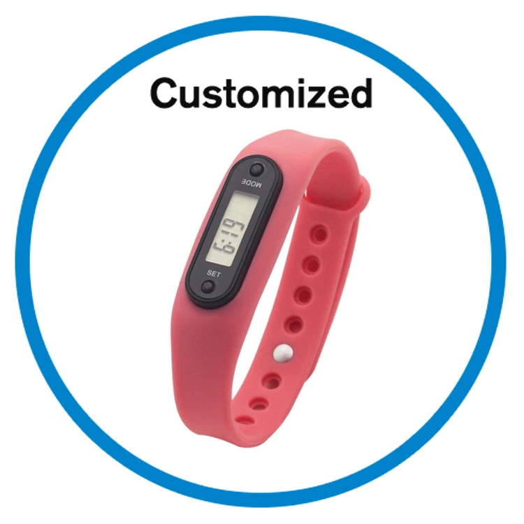 Silicone Step Counter Watches