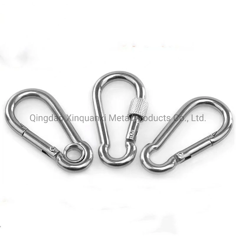 DIN5299A Galvanized High quality/High cost performance  Metal Carabiner Steel Snap Hook