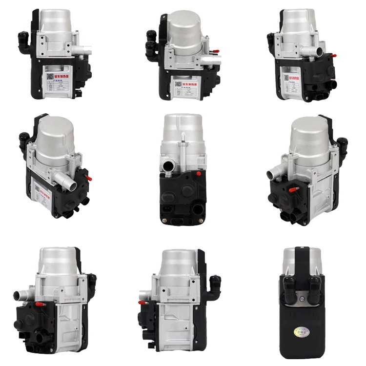 Plástico de hierro de la cáscara de unión térmica de gasolina Diesel estacionamiento Calefacción de agua Modo Calefacción de refrigerante Calentador de líquido camión coche 12V5kw