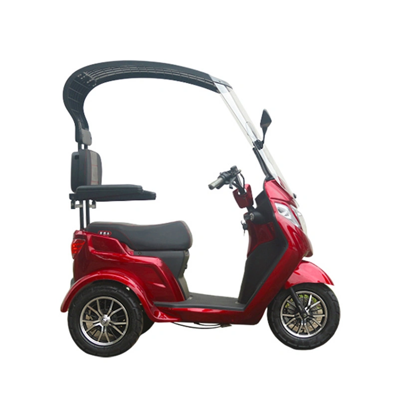 China Mobility Scooter Lieferant 3 Räder Elektroroller mit Dach