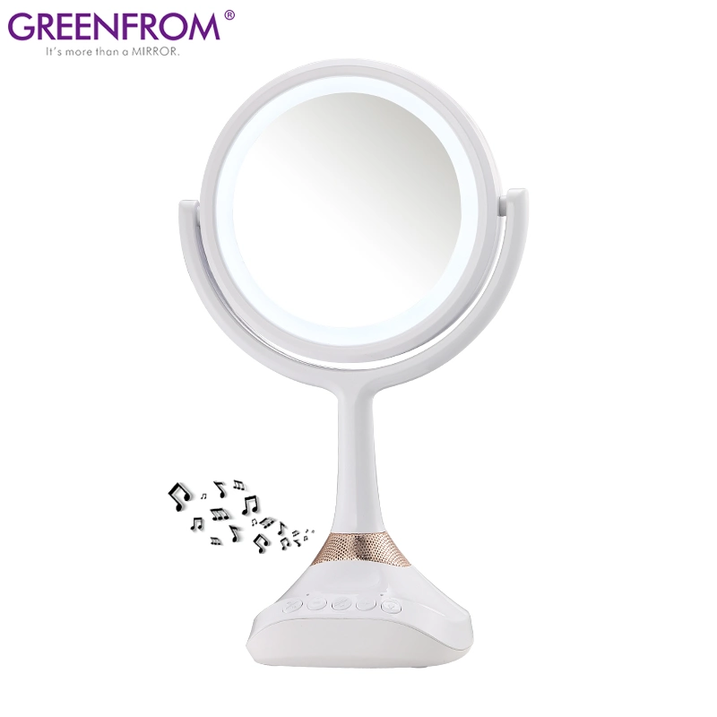 Smart LED Lighted Makeup Mirror with Blue Tooth Music Mirror