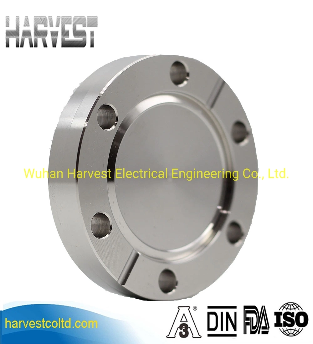 Stainless Steel Flanges CF16 Blank Flange CF16/CF25/CF35/CF50/CF63/CF80/CF100/CF160/CF200/CF250 Blank Flanges for Semiconductor Industry