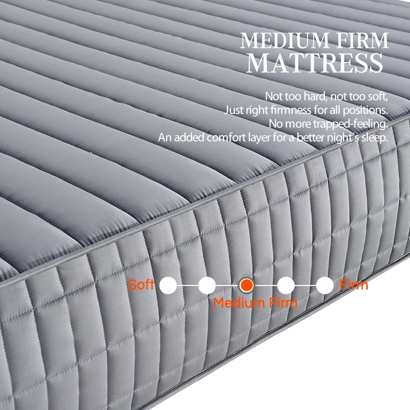 Latex Hotel Topper Memory Foam Pocket Spring Mattress