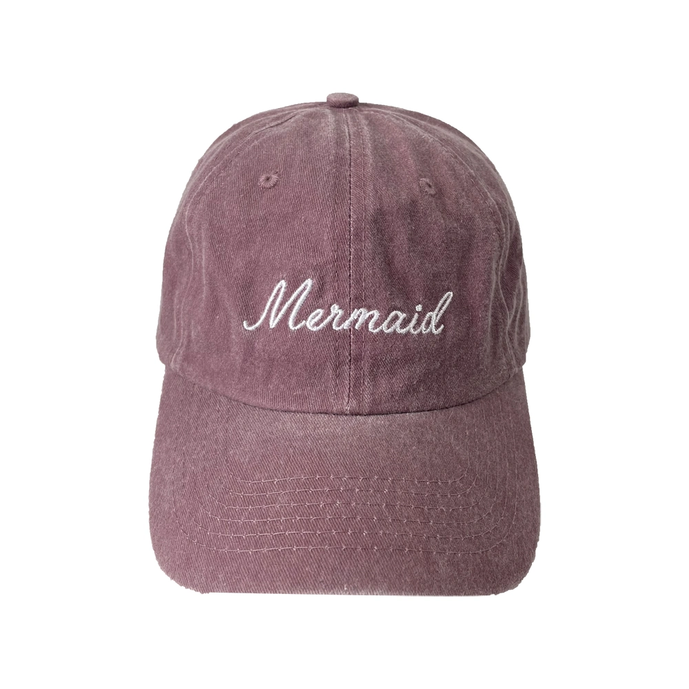 Custom Washed Cotton Sports Hat Embroidery Baseball Cap for Men Women