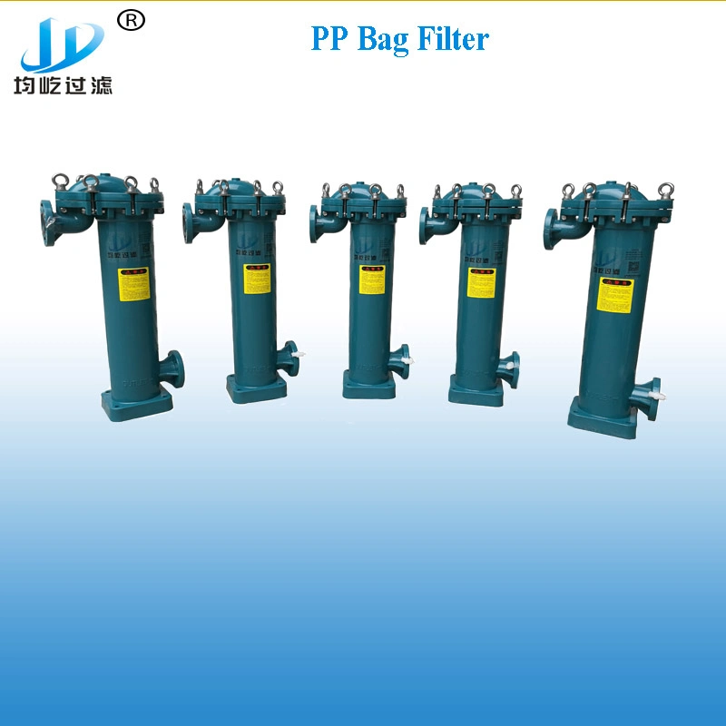 UPVC Corrosion Resistance Plastic Bag Filter Housing for Chemical Industry