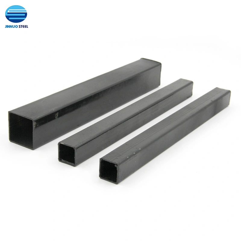 Ms ERW Hollow Section Square Rectangle Round Pipe Hollow Iron Pipe Welded Black Steel Pipe Tube