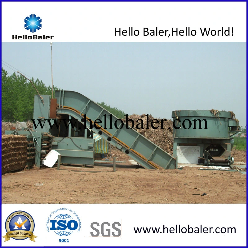 Removable straw baling pressing packing baler