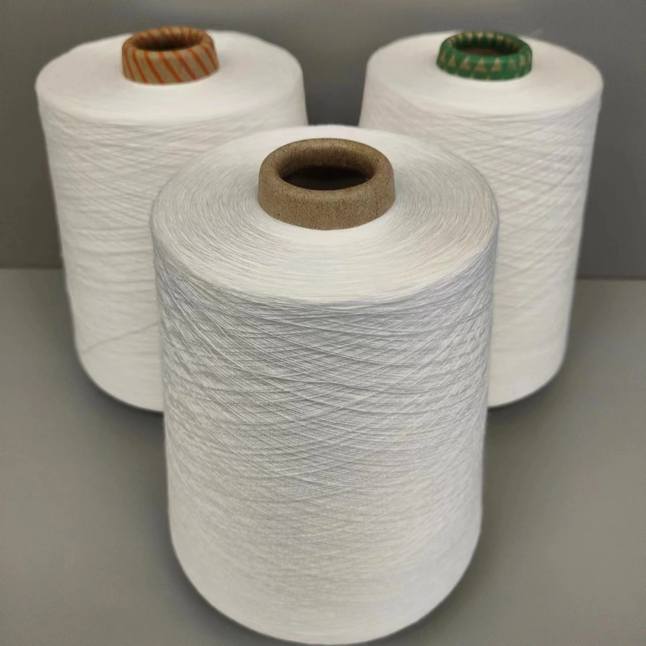 Fio de viscose 100% 26s/1 anel de fiampo para meias e toalhas Tecelagem de Máquina de tecido