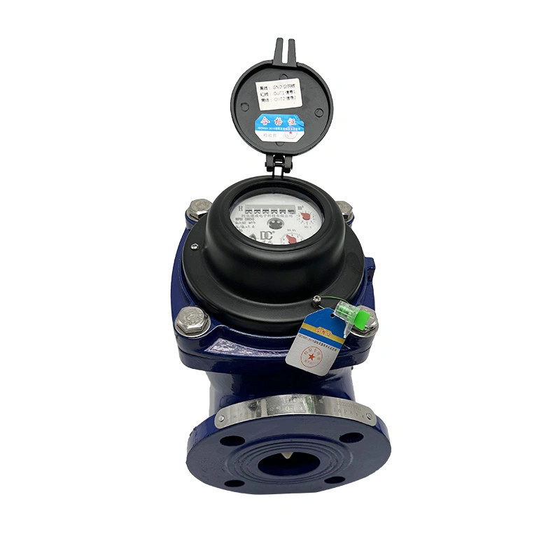 Bulk Size Flange End Compound Woltman Water Meter RS485 Pulse Output