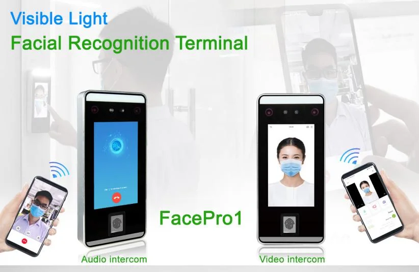 Software de servidor web lector de huellas digitales y control de acceso de reconocimiento facial dinámico Dispositivo con WiFi