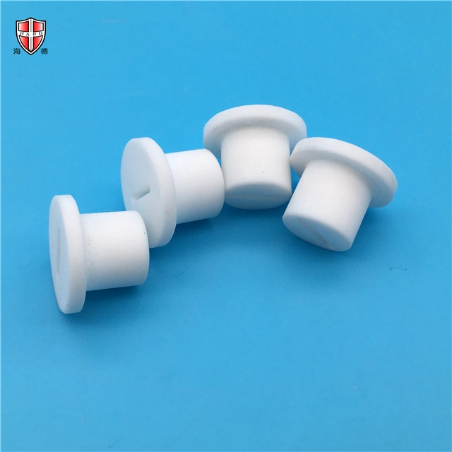 Insulated Machinable Macor Mica Ceramic Feedthrough Custom Parts